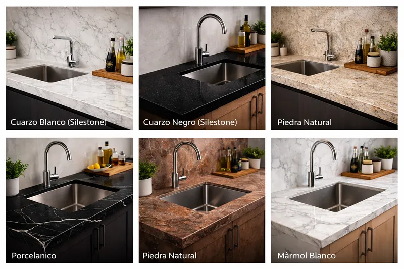 Mármol, Piedra y Silestone a medida Valencia